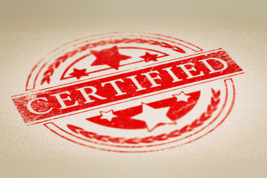 image of hvac approved certification